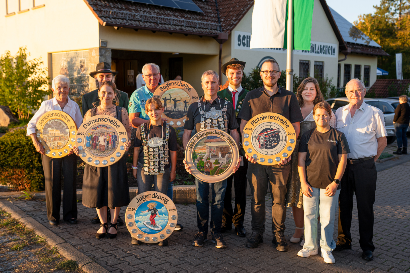 Proklamation der neuen Könige
